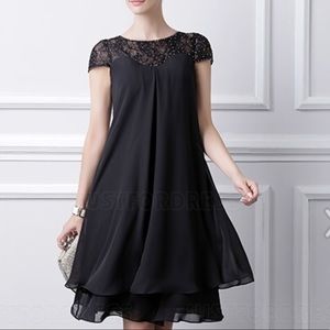 Navy Blue Mother of the Bride Dress